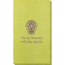 Sugar Skull Bamboo Luxe Guest Towels