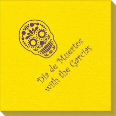Sugar Skull Linen Like Napkins