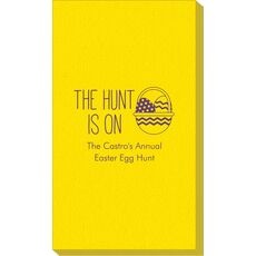 The Hunt Is On Linen Like Guest Towels