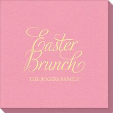 Easter Brunch Linen Like Napkins