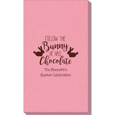 Follow The Bunny Linen Like Guest Towels