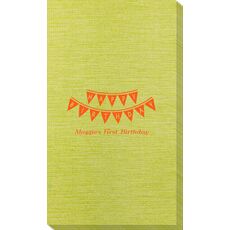 Birthday Banner Bamboo Luxe Guest Towels