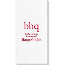 Big Word BBQ Deville Guest Towels