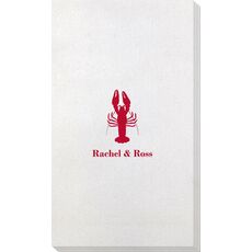 Maine Lobster Bamboo Luxe Guest Towels