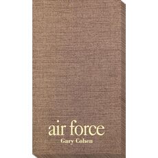 Big Word Air Force Bamboo Luxe Guest Towels
