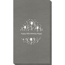 Balloons and Streamers Bamboo Luxe Guest Towels