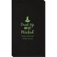 Drink Up and Get Wicked Linen Like Guest Towels