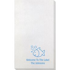 Happy Little Fish Bamboo Luxe Guest Towels
