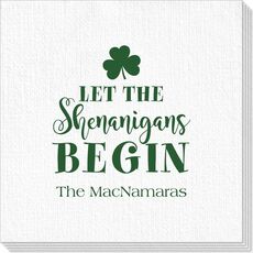 Let The Shenanigans Begin Deville Napkins