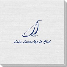 Sailboat Clipper Linen Like Napkins
