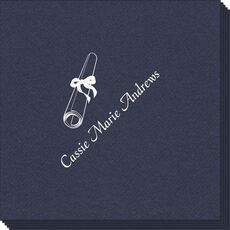 My Diploma Linen Like Napkins