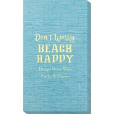 Don't Worry Beach Happy Bamboo Luxe Guest Towels