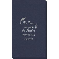 Tassel Hassle Linen Like Guest Towels