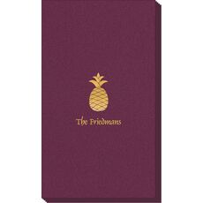 Hawaiian Pineapple Linen Like Guest Towels