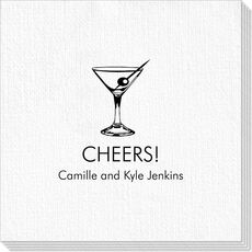 Martini Party Deville Napkins