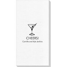 Martini Party Deville Guest Towels