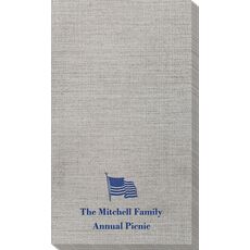 US Flag Bamboo Luxe Guest Towels