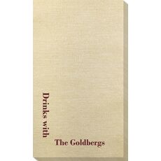 Left Corner Text Bamboo Luxe Guest Towels