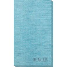 Simple Name Bamboo Luxe Guest Towels