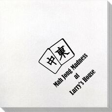 Mah Jong Tile Bamboo Luxe Napkins