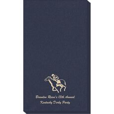 Horserace Derby Linen Like Guest Towels