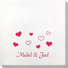 Pretty Hearts Galore Bamboo Luxe Napkins