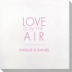 Love is in the Air Bamboo Luxe Napkins