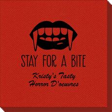 Stay For A Bite Linen Like Napkins