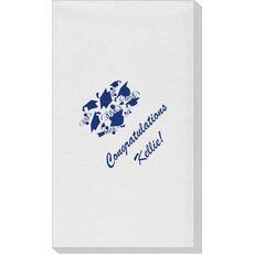 Graduation Celebration Linen Like Guest Towels