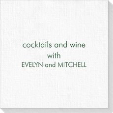 Your Personalized Deville Napkins