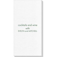 Your Personalized Deville Guest Towels