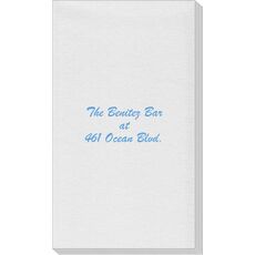 Any Text You Want Linen Like Guest Towels