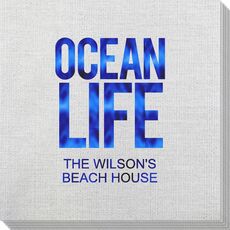 Ocean Life Bamboo Luxe Napkins