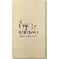 Eighty & Fabulous Bamboo Luxe Guest Towels