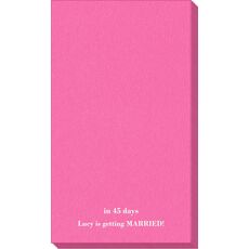 Counting the Number of Days Linen Like Guest Towels