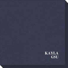 Name and College Initials Linen Like Napkins
