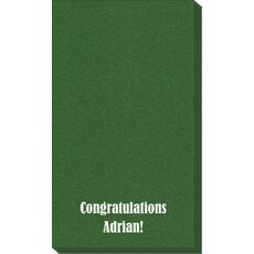 Your Choice of Text Linen Like Guest Towels