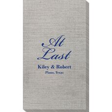 At Last Bamboo Luxe Guest Towels