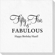 Fifty-Five & Fabulous Deville Napkins