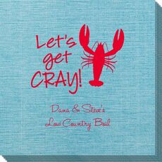 Let's Get Cray Bamboo Luxe Napkins