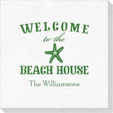 Welcome to the Beach House Deville Napkins