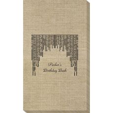 Stunning Streamers Bamboo Luxe Guest Towels