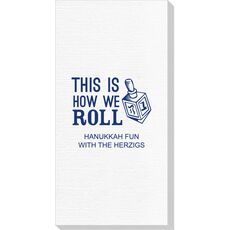 This Is How We Roll Deville Guest Towels