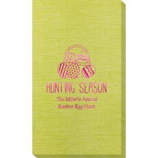 Hunting Season Easter Bamboo Luxe Guest Towels