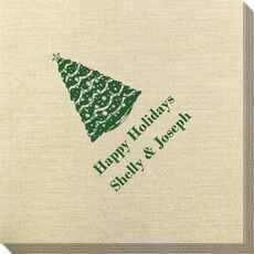 Christmas Tree Bamboo Luxe Napkins