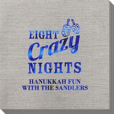 Eight Crazy Nights Bamboo Luxe Napkins