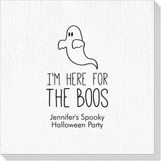 I'm Here For The Boos Deville Napkins
