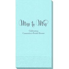 Miss to Mrs Guest Towels