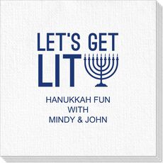 Let's Get Lit Deville Napkins