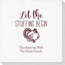 Let The Stuffing Begin Deville Napkins